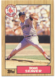 1987 Topps Baseball Cards      425     Tom Seaver